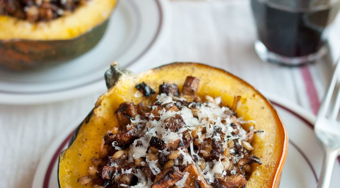 stuffed winter squash